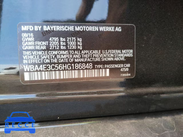 2017 BMW 440I GRAN WBA4E3C56HG186848 image 9