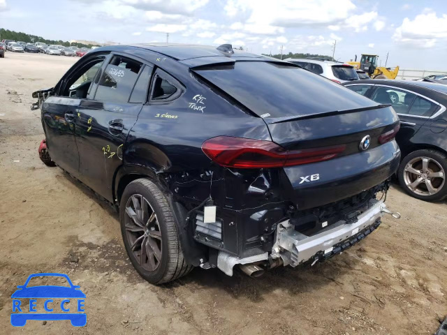 2022 BMW X6 XDRIVE4 5UXCY6C04N9J14590 image 2