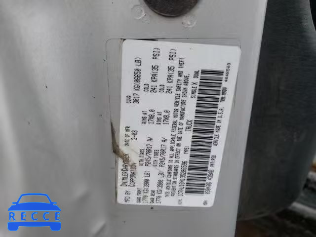 2003 DODGE RAM 1D7HU18N13S286596 Bild 9