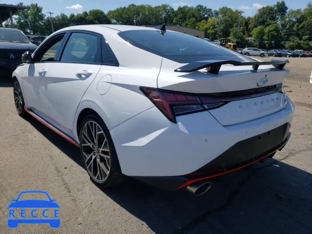 2022 HYUNDAI ELANTRA N KMHLW4AK7NU008157 image 2