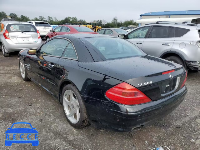 2004 MERCEDES-BENZ SL 600 WDBSK76F24F064324 image 2