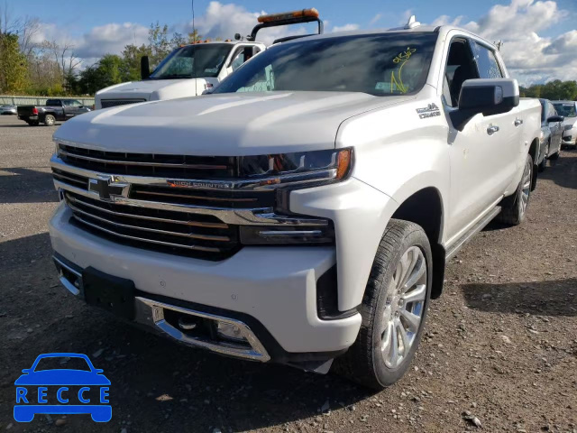 2021 CHEVROLET 1500 SILVE 3GCUYHED4MG205844 image 1