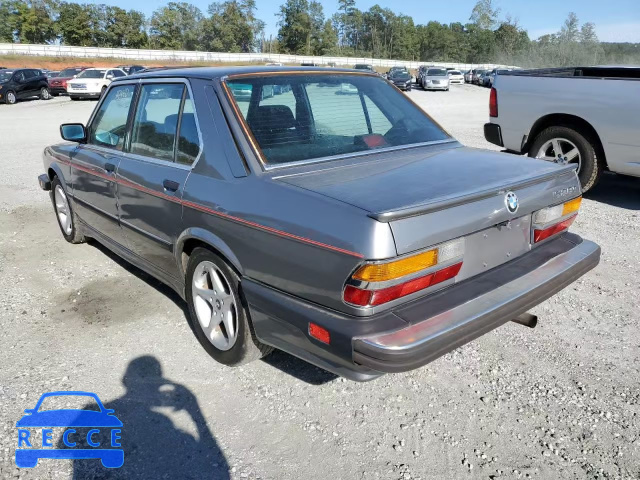 1988 BMW 528 E AUTO WBADK8303J9900603 зображення 2