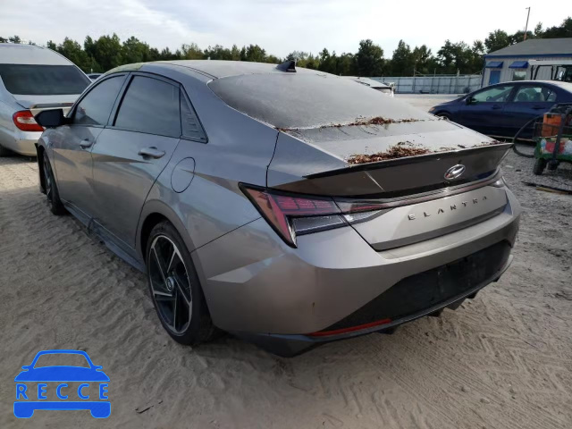 2021 HYUNDAI ELANTRA N KMHLR4AF1MU197154 зображення 2