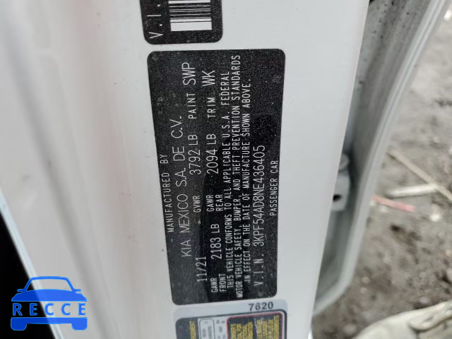 2022 KIA FORTE GT L 3KPF54AD8NE436405 image 9