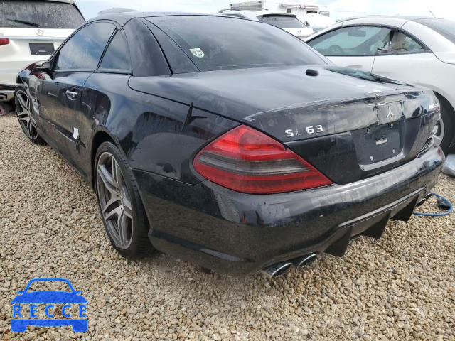 2009 MERCEDES-BENZ SL 63 AMG WDBSK70F99F148186 image 2