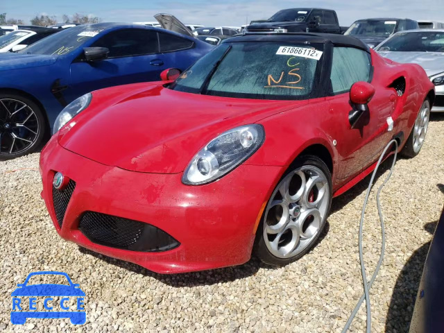 2020 ALFA ROMEO 4C SPIDER ZARBAAB45LM353266 image 1