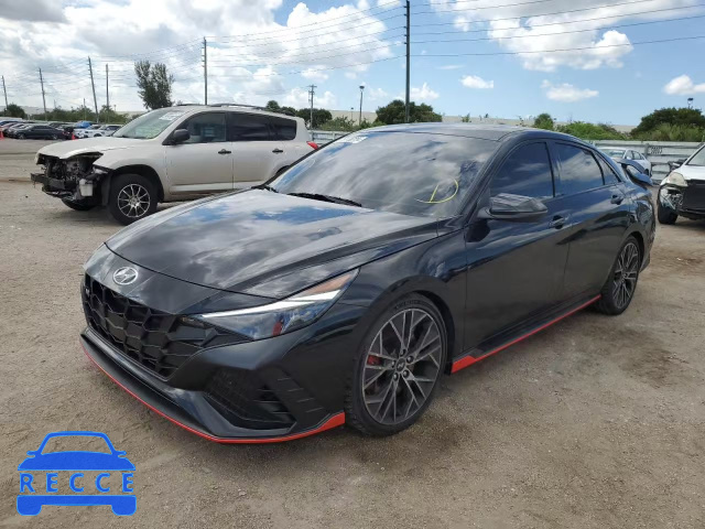 2022 HYUNDAI ELANTRA N KMHLW4AKXNU006077 image 1