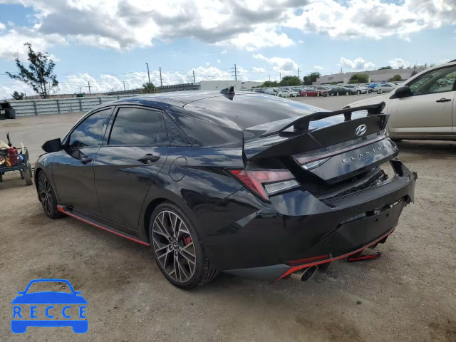 2022 HYUNDAI ELANTRA N KMHLW4AKXNU006077 image 2