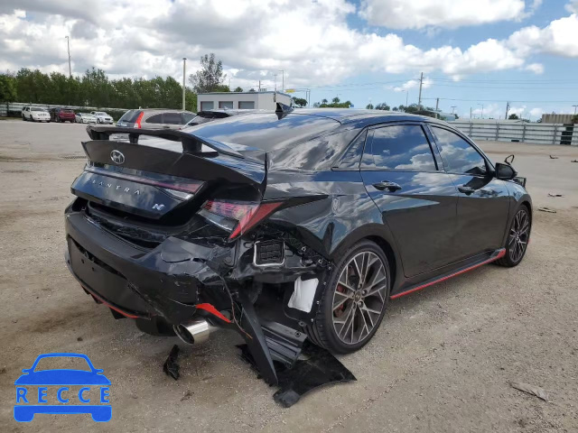 2022 HYUNDAI ELANTRA N KMHLW4AKXNU006077 image 3