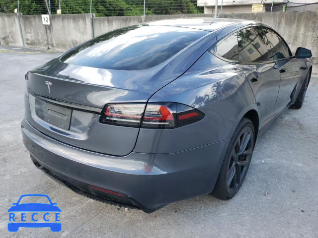 2022 TESLA MODEL S 5YJSA1E53NF478485 зображення 3