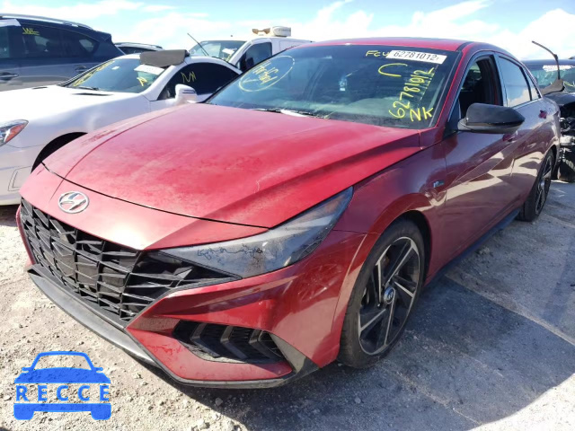 2022 HYUNDAI ELANTRA N KMHLR4AF8NU347049 image 1