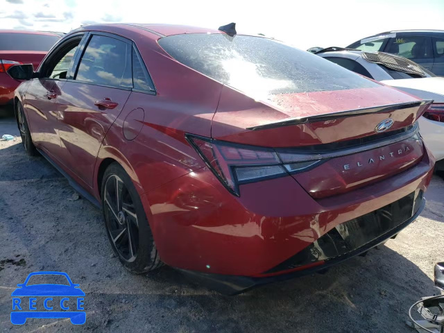 2022 HYUNDAI ELANTRA N KMHLR4AF8NU347049 image 2