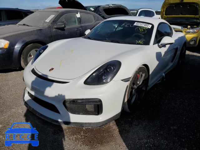 2016 PORSCHE CAYMAN GT4 WP0AC2A89GK197454 Bild 1