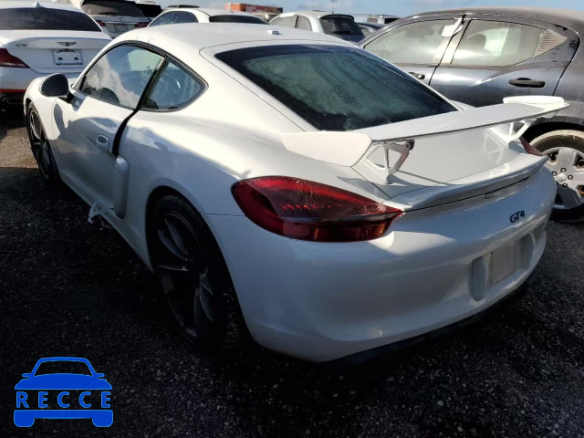 2016 PORSCHE CAYMAN GT4 WP0AC2A89GK197454 image 2