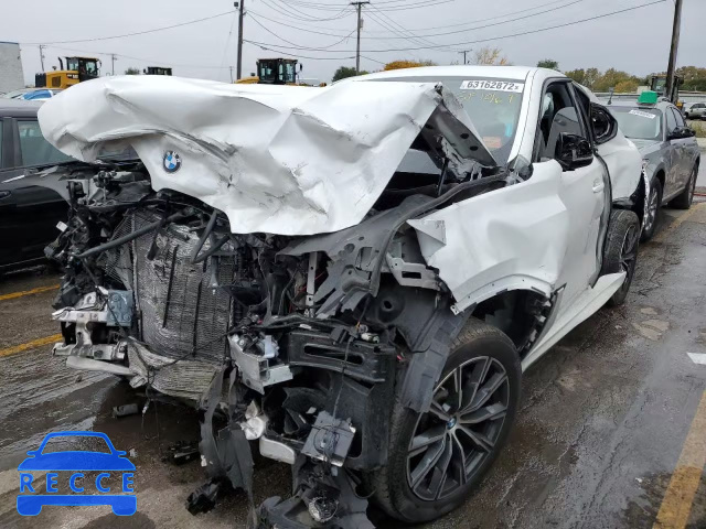 2021 BMW X6 XDRIVE4 5UXCY6C07M9H72289 image 1
