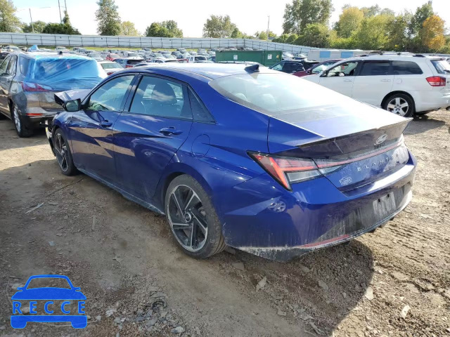 2022 HYUNDAI ELANTRA N KMHLR4AF0NU240450 image 2