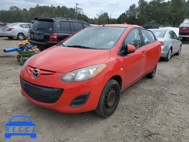 2011 MAZDA 2 JM1DE1HZ6B0124112 зображення 1