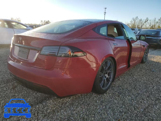 2022 TESLA MODEL S 5YJSA1E54NF489723 зображення 3