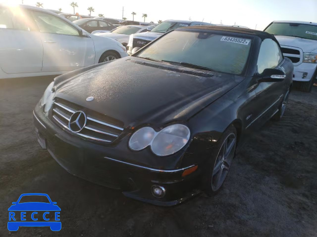 2007 MERCEDES-BENZ CLK 63 AMG WDBTK77G47T076105 зображення 1