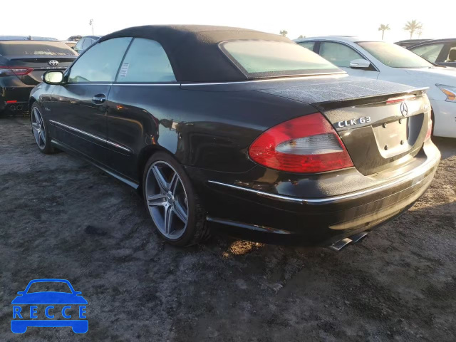 2007 MERCEDES-BENZ CLK 63 AMG WDBTK77G47T076105 image 2