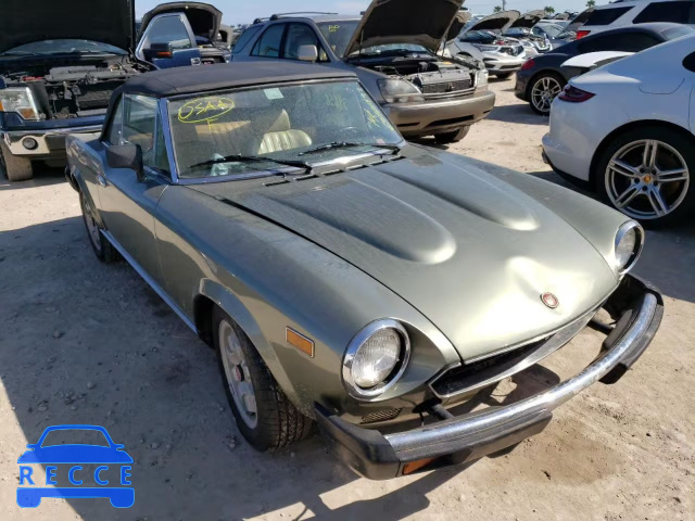 1982 FIAT 124 SPIDER ZFAAS00B3C5001285 зображення 0