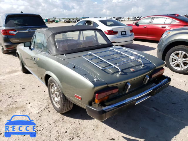 1982 FIAT 124 SPIDER ZFAAS00B3C5001285 зображення 2