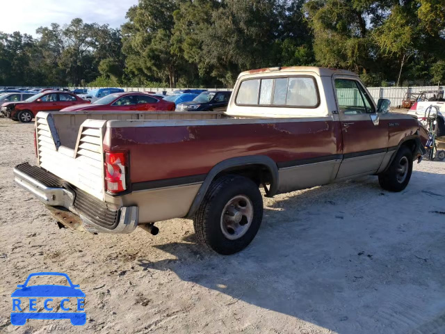 1993 DODGE D-150 1B7HE16Y3PS123815 image 2