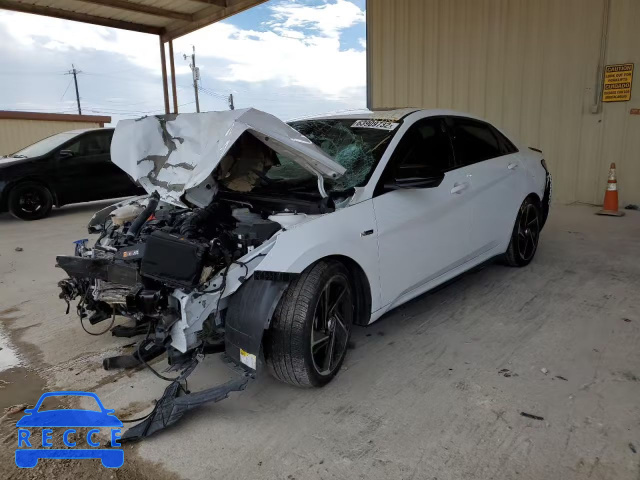 2021 HYUNDAI ELANTRA N KMHLR4AFXMU164170 image 1