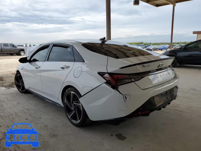 2021 HYUNDAI ELANTRA N KMHLR4AFXMU164170 image 2