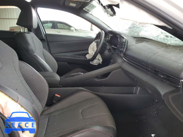 2021 HYUNDAI ELANTRA N KMHLR4AFXMU164170 image 4