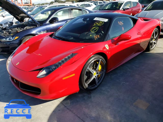 2011 FERRARI 458 ITALIA ZFF67NFAXB0180546 image 1