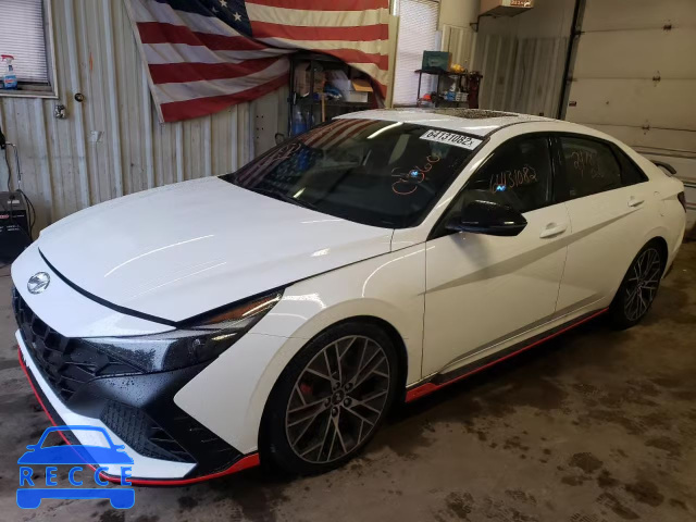 2022 HYUNDAI ELANTRA N KMHLW4AK5NU007587 image 1