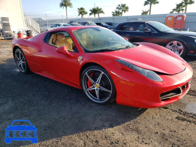 2015 FERRARI 458 SPIDER ZFF68NHA1F0204037 зображення 0