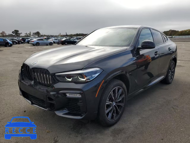 2021 BMW X6 XDRIVE4 5UXCY6C04M9G71369 image 1