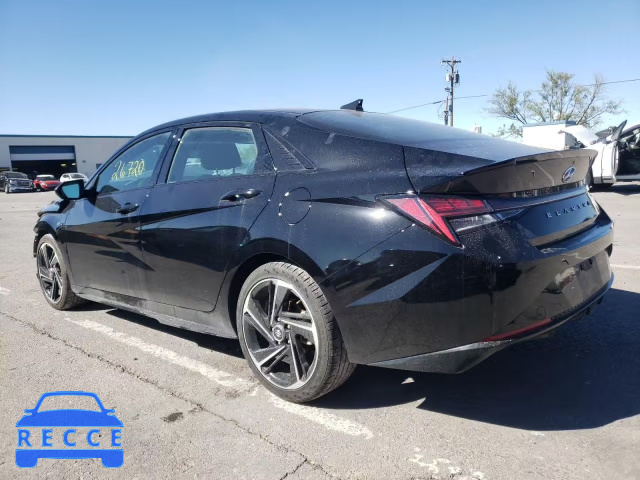 2022 HYUNDAI ELANTRA N KMHLR4AF9NU227454 image 2