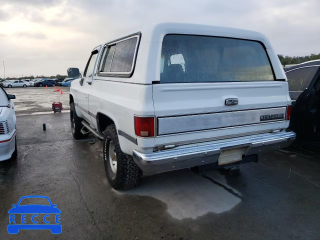 1991 CHEVROLET BLAZER V10 1GNEV18K6MF118552 image 2