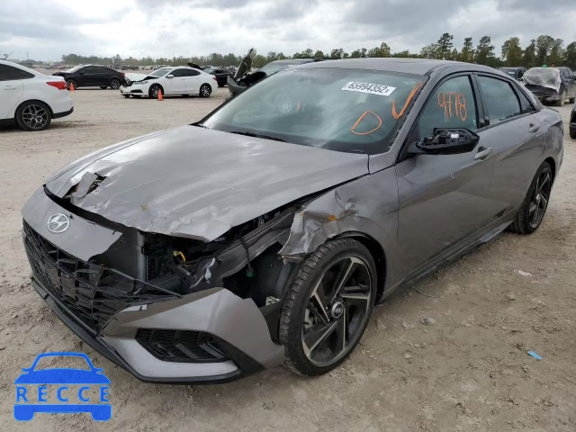2022 HYUNDAI ELANTRA N KMHLR4AFXNU315445 image 1