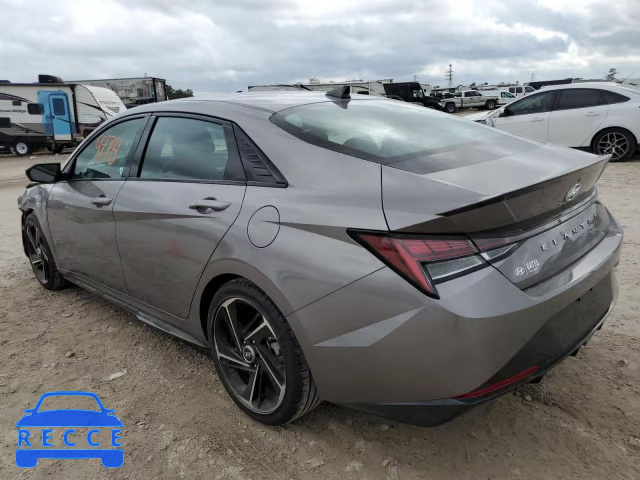 2022 HYUNDAI ELANTRA N KMHLR4AFXNU315445 image 2