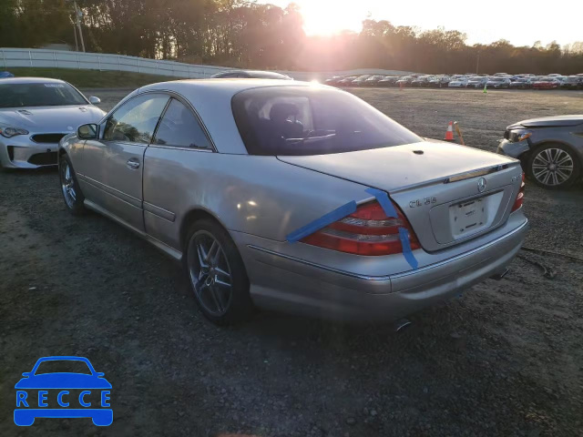 2002 MERCEDES-BENZ CL 55 AMG WDBPJ73J72A030049 зображення 2