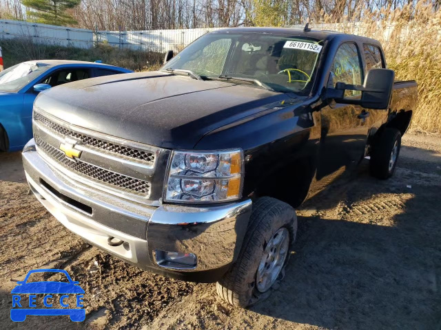 2013 CHEVROLET 1500 SILVE 3GCPKSE74DG202805 зображення 1