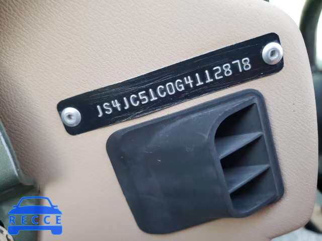 1986 SUZUKI SAMURAI JS4JC51C0G4112878 image 12