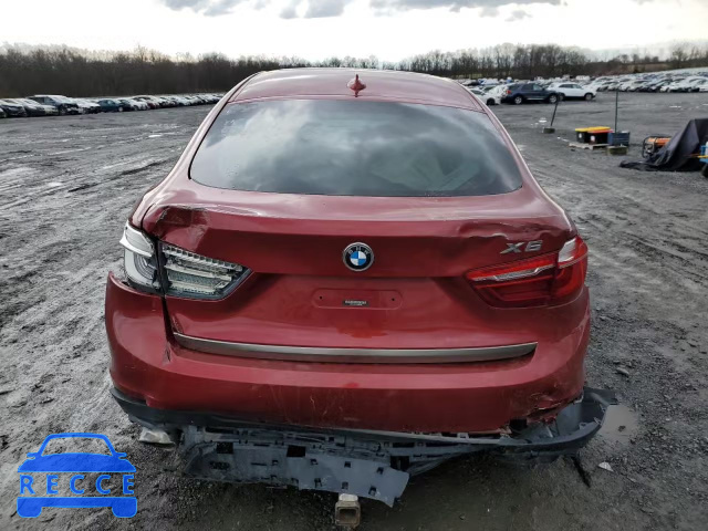 2017 BMW X6 XDRIVE5 5UXKU6C37H0W38679 зображення 5