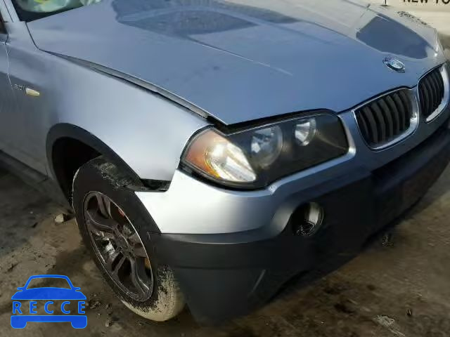 2005 BMW X3 WBXPA93405WD02574 image 9