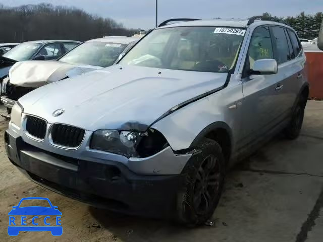 2005 BMW X3 WBXPA93405WD02574 image 1