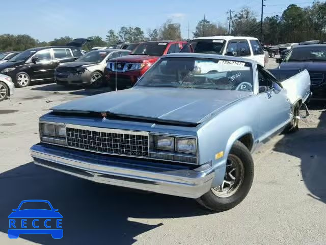 1985 CHEVROLET EL CAMINO 3GCCW80H6FS922371 image 1