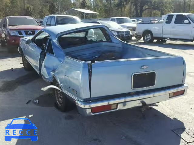 1985 CHEVROLET EL CAMINO 3GCCW80H6FS922371 image 2