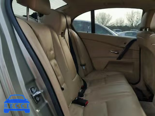 2004 BMW 530 WBANA73574B807125 зображення 5