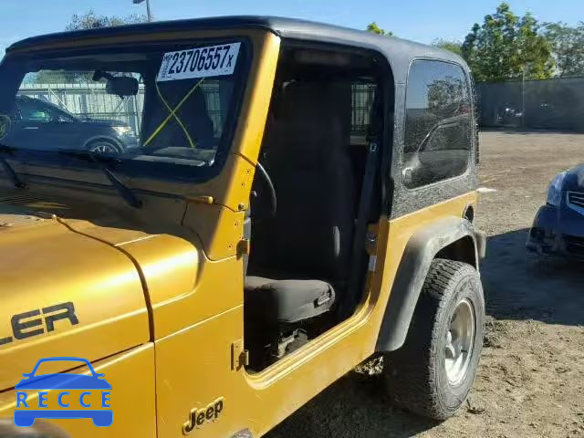 2003 JEEP WRANGLER 1J4FA39S03P316372 зображення 8