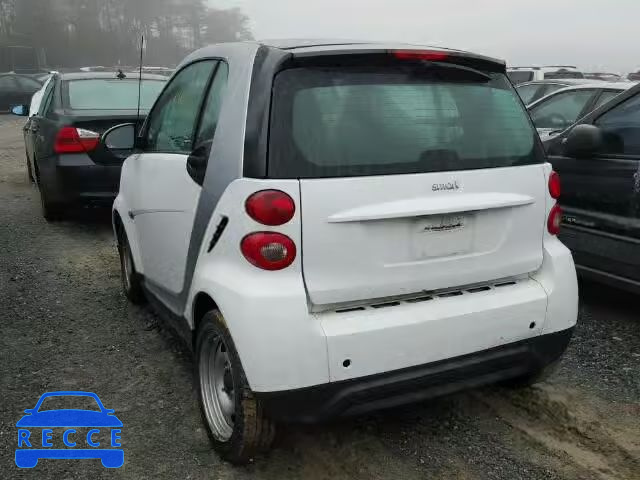 2014 SMART FORTWO WMEEJ3BA2EK766769 зображення 2